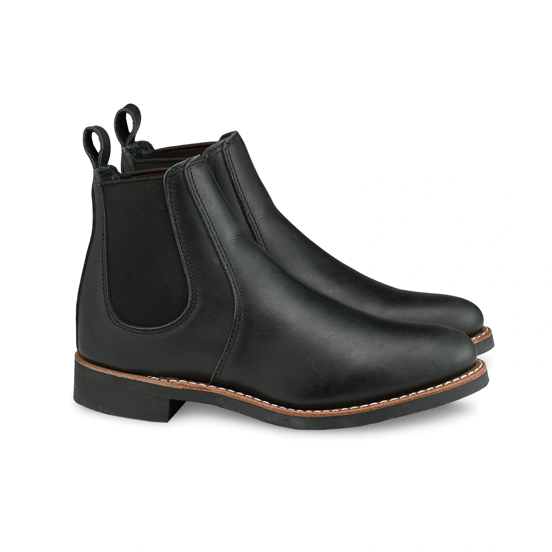 Chelsea Boots: 6-Inch Black Boundary. Style meets grit. Elevate your everyday walk with ultimate cool.